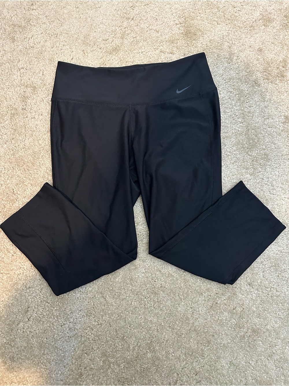 Nike Dri-Fit Black Knee Length Leggings